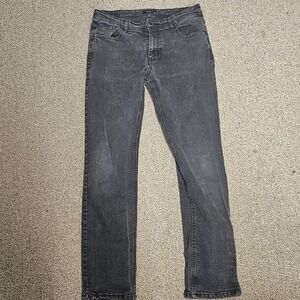 Kayden K Jeans‎ Mens 34x32 Black Denim Skinny Stretch Goth Emo